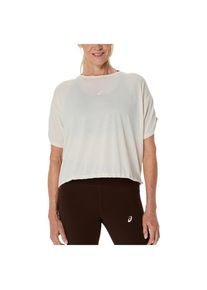 asics Nagino Run Adjustable S/S Top Laufshirt Damen (Gr S |grau)