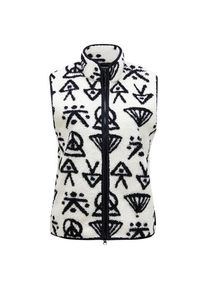 Peak Performance Graphic Pile Vest Fleeceweste Damen (Gr M |grau)