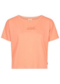 O`Neill ONeill Essentials Script Drape T-Shirt T-Shirt Damen (Gr L |beige)
