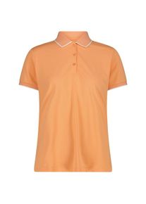 CMP Polo Stretch Piquet Polo-Shirt Damen (Gr 48 |orange)