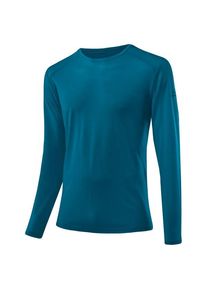 Löffler Löffler L/S Shirt Merino-Tencel Merinoshirt Herren Trekking (Gr 54 |blau)