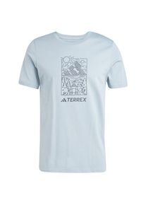 adidas terrex Wild Graphic T-Shirt T-Shirt Herren (Gr XXL |grau)
