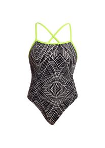 Badeanzug Funkita Strapped In One Piece Damen (Gr 34 |grau)
