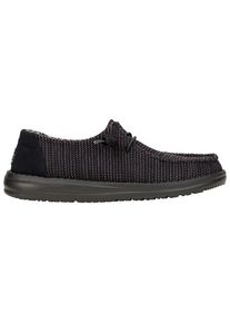 HeyDude Wendy Stretch Sox Sneaker Damen (Gr 38 |schwarz/grau)