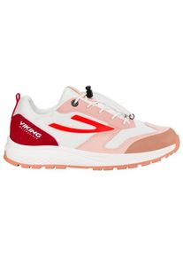 Freizeitschuhe Viking Century WP SL Kinder (Gr 34 |eggshell /rot |wasserdicht)