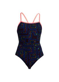 Funkita Single Strap One Piece Badeanzug Damen (Gr 36 |blau)