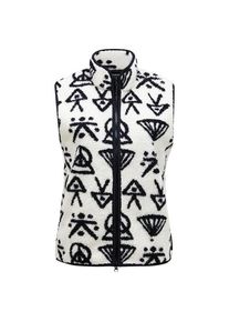 Peak Performance Graphic Pile Vest Fleeceweste Damen (Gr S |grau)