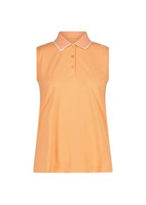 CMP Polo Sleeveless Polo-Shirt Women (Größe 42 |orange/beige)