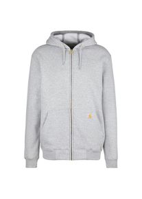 Hoodie Carhartt Zip Hooded Sweatshirt Herren (Gr S |grau)