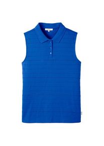 Tranquillo Bluse aus Ajour-Jersey Top Damen (Gr XL |blau)
