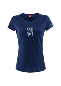 Löffler Löffler Printshirt Velo Merino-Tencel Merinoshirt Damen (Gr 40 |blau)
