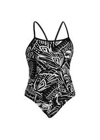 Funkita Single Strap One Piece Badeanzug Women (Gr 34 |schwarz/grau)