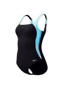 Speedo Shaping LunaLustre Printed 1 Piece Badeanzug Damen (Gr 48 |schwarz)