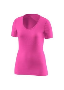 Löffler Merinounterwäsche Löffler Shirt S/S Merino Light Damen (Gr 46 |rosa)