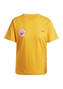 Adidas Farm GFX Tee T-Shirt Damen (Gr M |gelb)