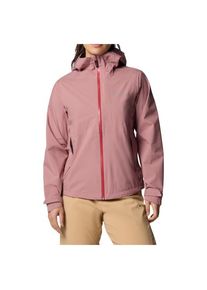 Columbia Omnitech Amplidry II Shell Regenjacke Damen Wandern (Gr S |rosa |wasserdicht)