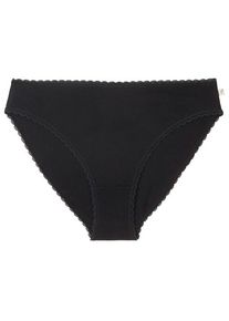 Tranquillo Slip aus Biobaumwolle Alltagsunterwäsche Damen (Gr XL |schwarz)
