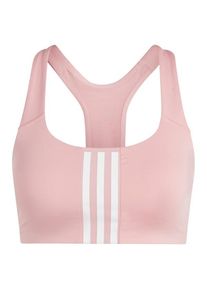 Adidas PWIM Medium Support 3S Bra Sport-BH Women (Gr XL - Cup: A-B |rosa)