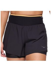 Hoka One One HOKA Skyglide Trail Short Laufshorts Damen (Gr XL |grau)