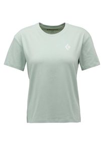 Black Diamond Heritage Badge S/S Tee T-Shirt Damen (Gr M |grau)