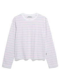 armedangels Frijaa French Rivieraa Longsleeve Damen (Gr L |weiß)