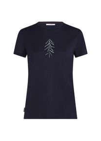 Icebreaker Merino 150 Tech Lite S/S Tee Lancewood Merinoshirt Damen (Gr XS |blau)