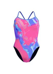 Speedo Placement Digital Turnback Badeanzug Damen (Gr 38 |rosa)