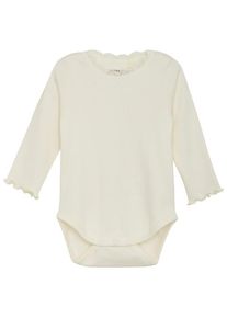 Huttelihut Body L/S Rib Girl Alltagsunterwäsche Kinder (Gr 68 |beige)