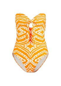 Badeanzug Seafolly Zanzibar Twist Tie Front One Piece Damen (Gr 8 |orange)