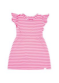 MaxiMo Mini Girl Kleid A-Linie Jersey Flügelärmel Kleid Kinder Freizeit (Gr 98/104 |rosa)