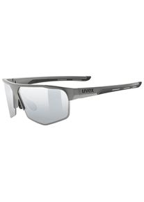 Sonnenbrille Uvex Axos Set Cat. 3 (VLT 15%) + Clear Cat. 0 (VLT 92%) (grau)