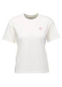 T-Shirt Black Diamond Heritage Badge S/S Tee Damen (Gr L |weiß)