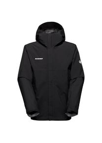 Mammut Treeline Light Hardshell Hooded Jacket Regenjacke Herren (Gr M |schwarz |wasserdicht)