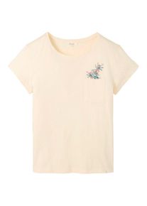 Tranquillo T-Shirt mit Stickerei T-Shirt Damen (Gr XL |weiß)