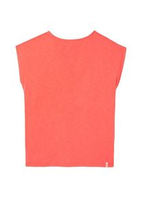 T-Shirt Tranquillo Lockeres Shirt mit Details Damen (Gr L |rot)