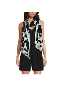 LANDS' END Flie&szlig;ender Schal, Damen,  Schwarz, Viskose, by Lands' End