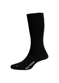 P.A.C. Merino Crew Liner Multifunktionssocken (Gr 35-38 |schwarz)