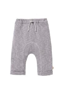 Freizeithose Disana Leinen-Strickhose Kinder (Gr 74/80 |grau)