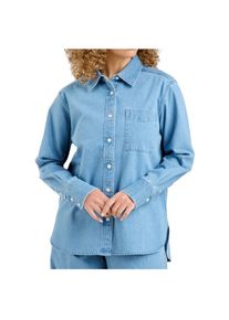DEDICATED Shirt Hult Denim Hemd Damen (Gr S |blau)