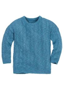 Pullover Disana Leinen-Pullover Kinder (Gr 62/68 |blau)