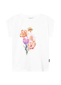 DEDICATED T-Shirt Visby Fantasy Flower Bouquet T-Shirt Damen (Gr XS |weiß)