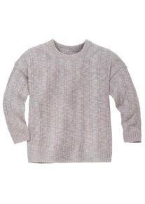 Pullove Disana Leinen-Pullover Kinder (Gr 74/80 |grau)
