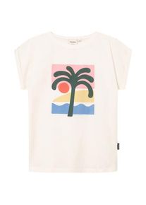DEDICATED T-Shirt Visby Beach Palm T-Shirt Damen (Gr XL |weiß)