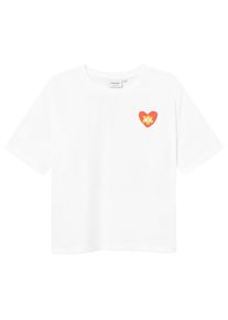 DEDICATED T-Shirt Vadstena Good Vibes T-Shirt Damen (Gr XL |weiß)