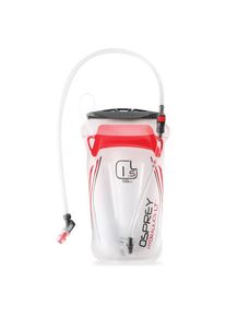 Osprey Hydraulics LT 15L Reservoir Trinksystem (Gr 1,5 l |rot/ transparent)