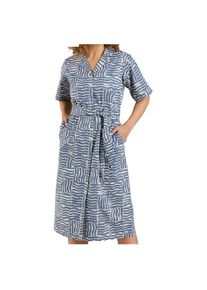DEDICATED Shirt Dress Orrefors Kleid Women (Gr L |grau)