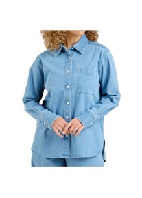 DEDICATED Shirt Hult Denim Hemd Damen (Gr XL |blau)