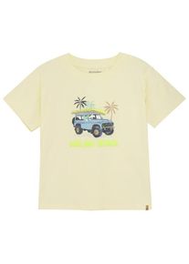 T-Shirt Minymo T-Shirt S/S Slub Yarn Kinder (Gr 86 |beige)