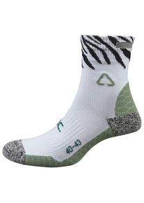Laufsocken P.A.C. 6.2 Running Reflective Pro Mid Compression Damen (Gr 35-37 |grau)
