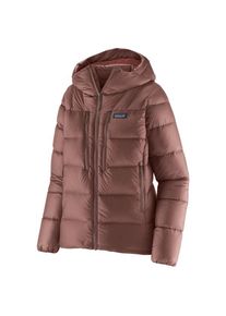 Patagonia Fitz Roy Down Hoody Daunenjacke Damen (Gr XL |braun)